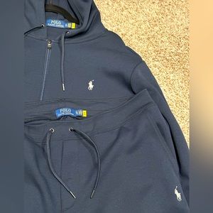Polo Ralph Lauren Double-Knit Full-Zip Hoodie and Joggers